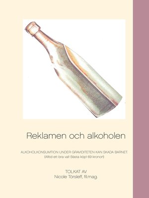 cover image of Reklamen och alkoholen